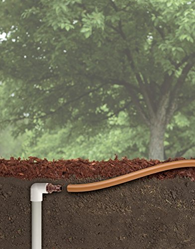 BA-050MPS Drip Irrigation PVC Adapter, Universal Fit for 5/8, 1/2, .700 Drip Tubing, 1/2 (MPT) Male Pipe Thread x 1/2 Barb