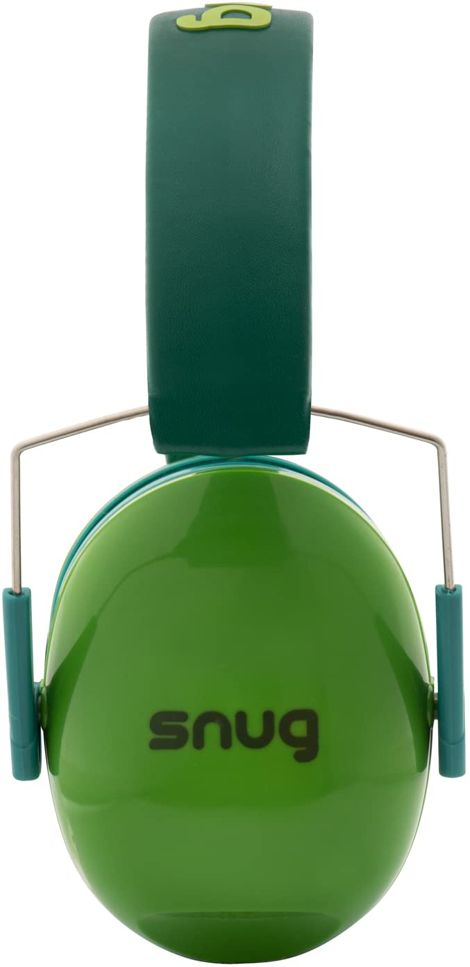 Kids Ear Protection - Noise Cancelling Sound Proof Earmuffs/Headphones for Toddlers, Children & Adults (Green)