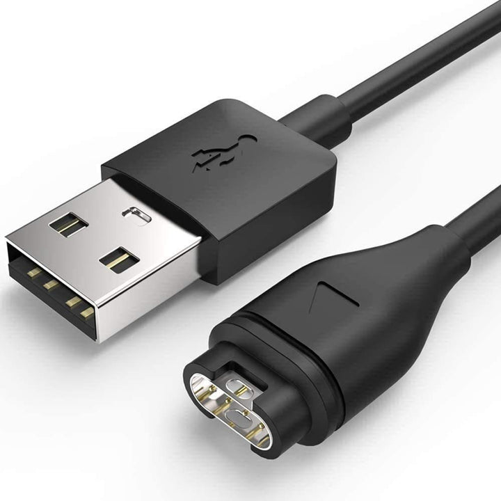 Watch Charger Cable, Replacement USB Data Sync Charger Cable for Garmin Fenix 5 5S 5X 6 6S 6X Plus, Forerunner 935 945 45 245 Music, Approach S10 S40 S60 G12, Vivoactive 3 4 4S, Instinct, Venu Sq