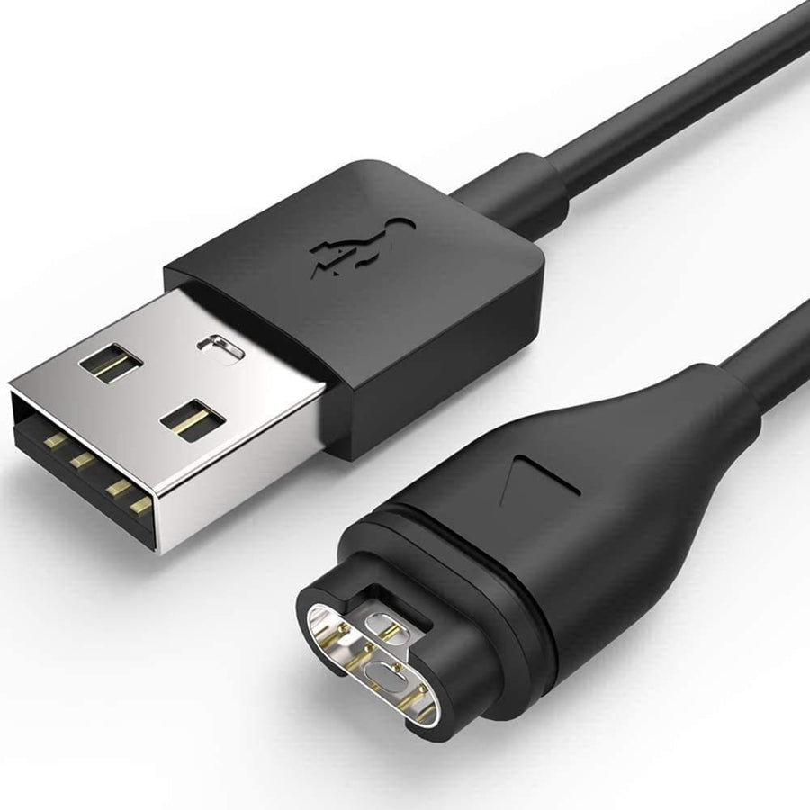 Watch Charger Cable, Replacement USB Data Sync Charger Cable for Garmin Fenix 5 5S 5X 6 6S 6X Plus, Forerunner 935 945 45 245 Music, Approach S10 S40 S60 G12, Vivoactive 3 4 4S, Instinct, Venu Sq