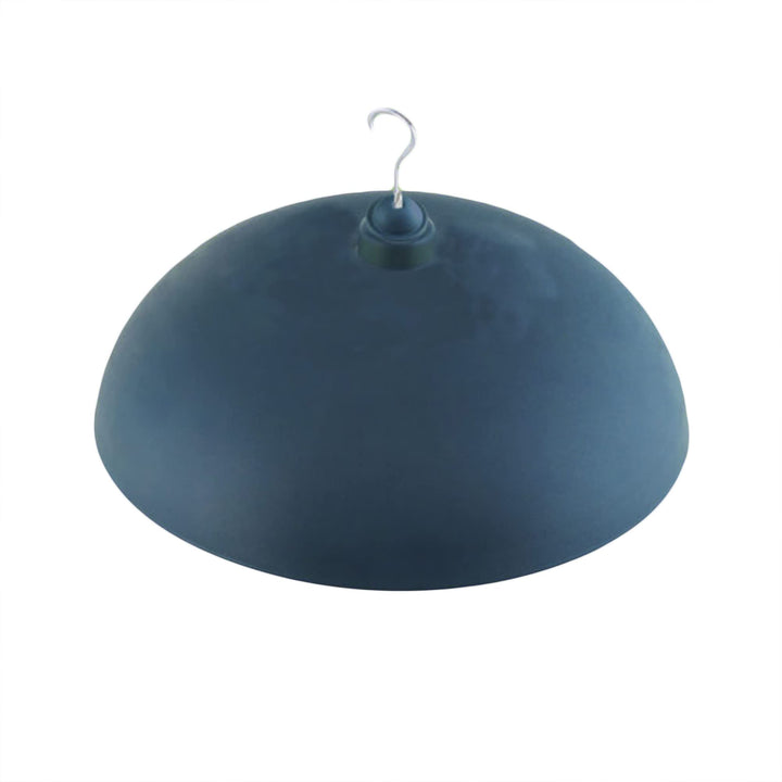 Two-Way Squirrel Baffle: Protects Bird Feeders, Hang or Pole Mount (pole sold separately). Adjustable to Fit Poles .5 to 1.25. Large Resin Baffle (15.75 diameter, Gray)