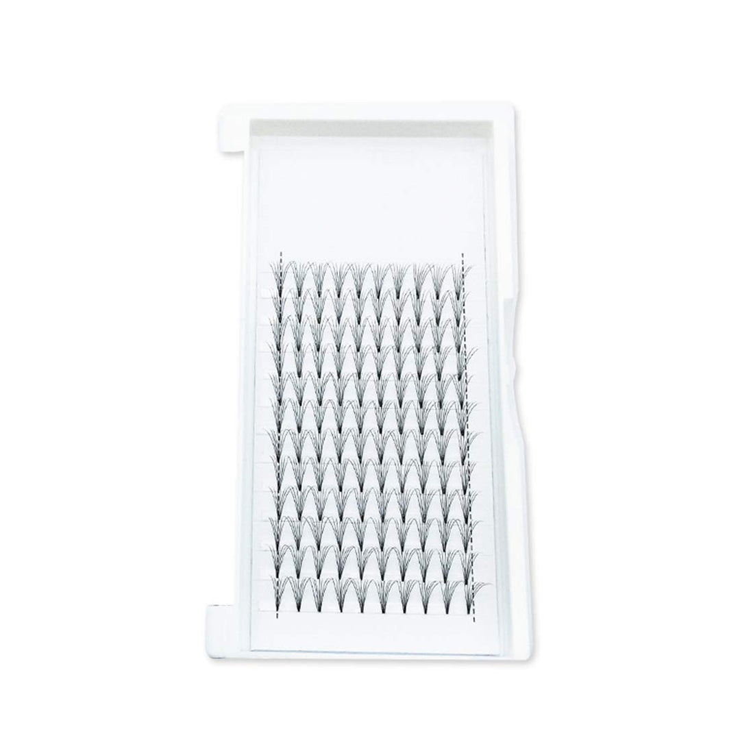 120pcs 8-18MM to choose 7D Volume Fans Eye Lashes Extensions Thickness 0.07mm, D Curl, Grafting Nature Long Individual False Eyelashes Makeup Black Soft Fake Eye Lashes Clusters (8MM)