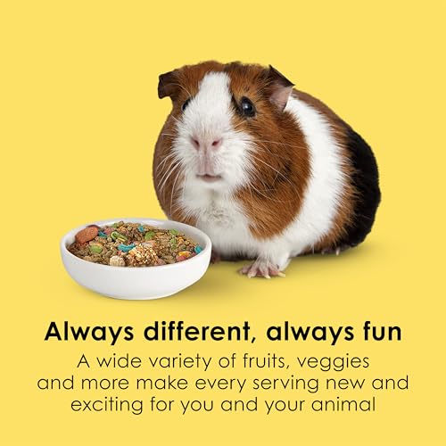 Fiesta Guinea Pig Food, Nutritious and Fun Blend, Supports Dental Health and Digestion, 4.5 pounds