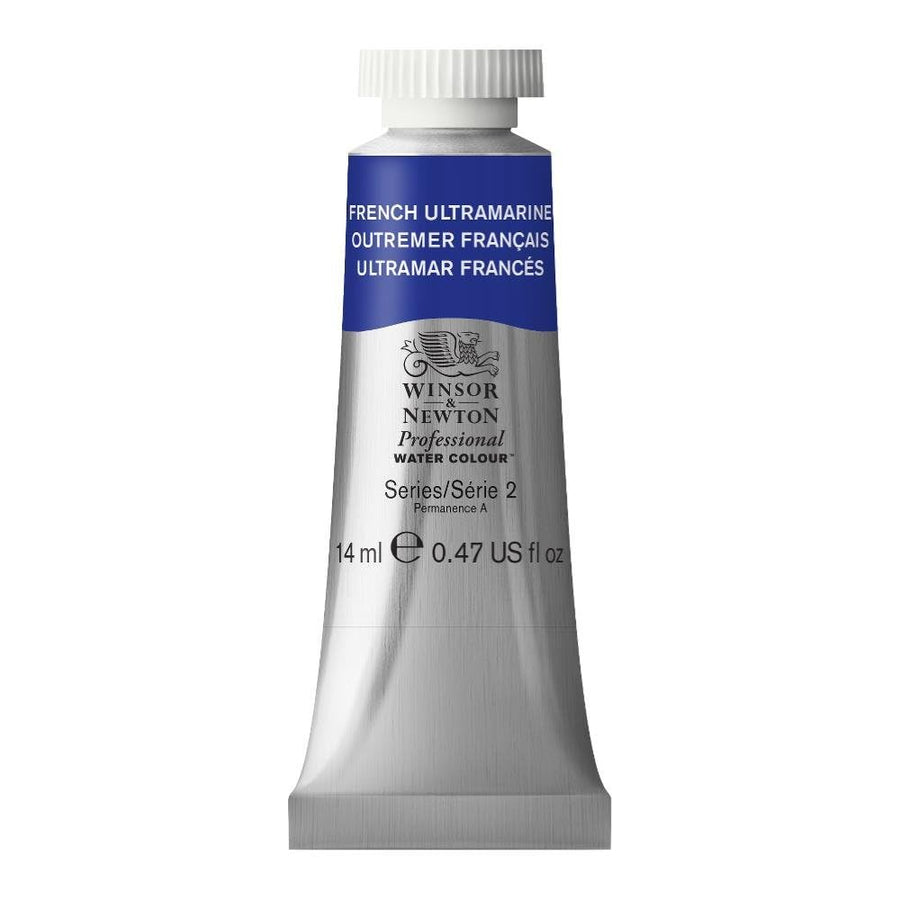 Professional Water Colour Paint, 0.47-oz Tube, French Ultramarine