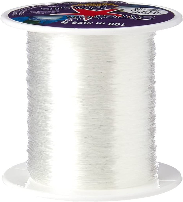 Stretch Magic Bead & Jewelry Cord .5mmX100m, Clear