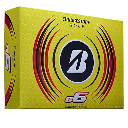 Bridgestone 2023 e6 Yellow Golf Ball-Dozen