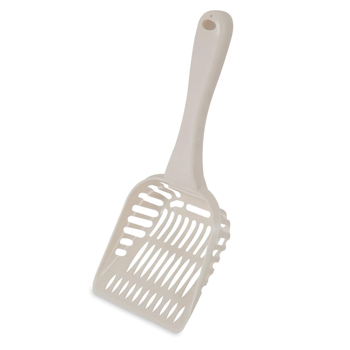 Litter Scoop for Cats, Jumbo Size, Bleached Linen