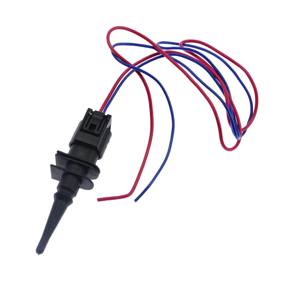 Ambient Air Temperature Sensor w/Plug Wire Connector Pigtail for Replaces 65816905133 65816905050 BMW Vehicles 128i 323i 325i 328i 330Ci 528i 530i 550i M3 M5 M6 X3 X5 X6 Z4 Z8 Mini