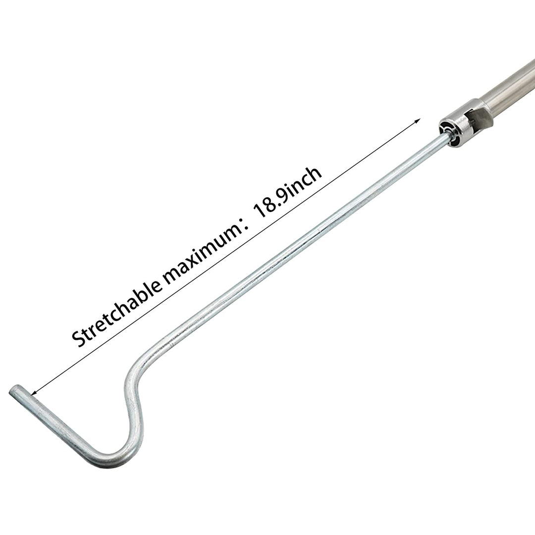 Heavy Duty Hog Catcher Stainless Steel Pig Holder Pig Catcher Pole Animal Control Pole Catcher Tool