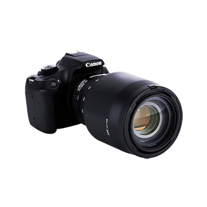 Reversible Lens Hood Shade for Canon EF 70-300mm f/4-5.6 is II USM Replaces Canon Lens Hood ET-74B, with Button to Lock or Release