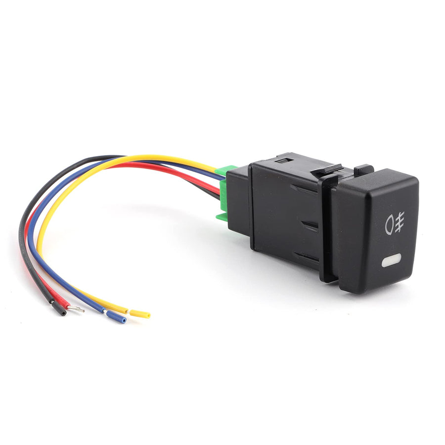 Car Front Fog Light Switch Button Car Front Fog Light Switch Button with Connecting Wire Fit for Isuzu MUX/D,car Switch