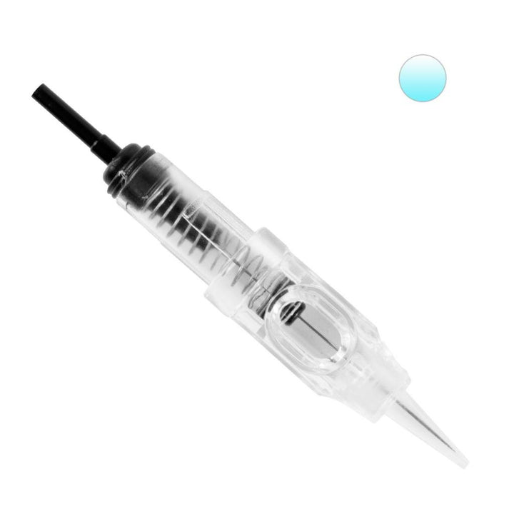 Chuse 10PCS Sterilized Disposable Permanent Makeup Eyebrow Tattoo Needles for Nouveau Rotary Machine Gun 1RL