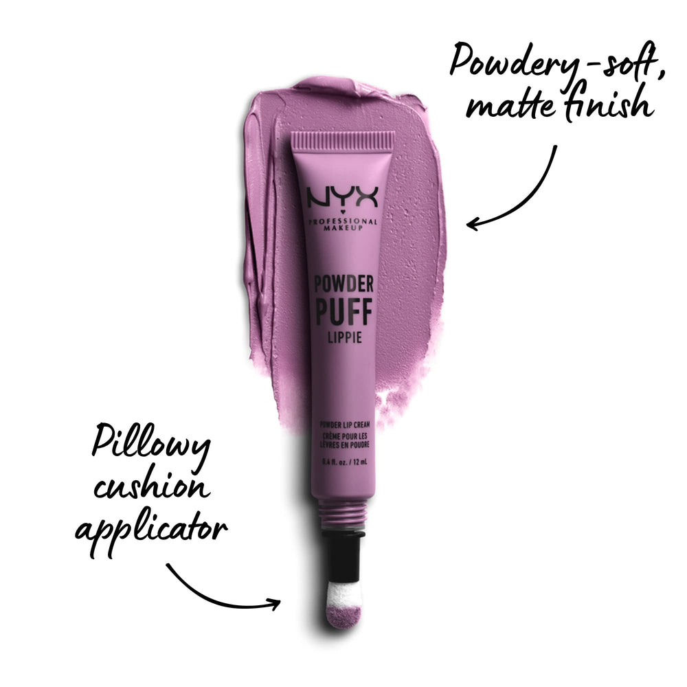 PROFESSIONAL MAKEUP MAKEUP Powder Puff Lippie Lip Cream, Liquid Lipstick - Will Power (Lavender Mauve)