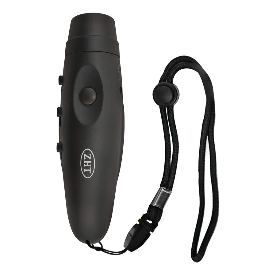 Electronic Whistles for Referees with USB Charging, 3 Tone High Volume Emergency Whistle for Coaches Teacher, Outdoor Safety Whistles with Lanyard- Black Color