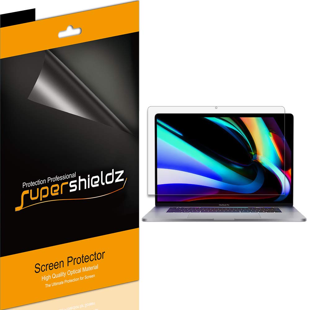 (3 Pack) Designed for MacBook Pro 16 inch (2019-2020 Model A2141) Screen Protector, Anti Glare and Anti Fingerprint (Matte) Shield