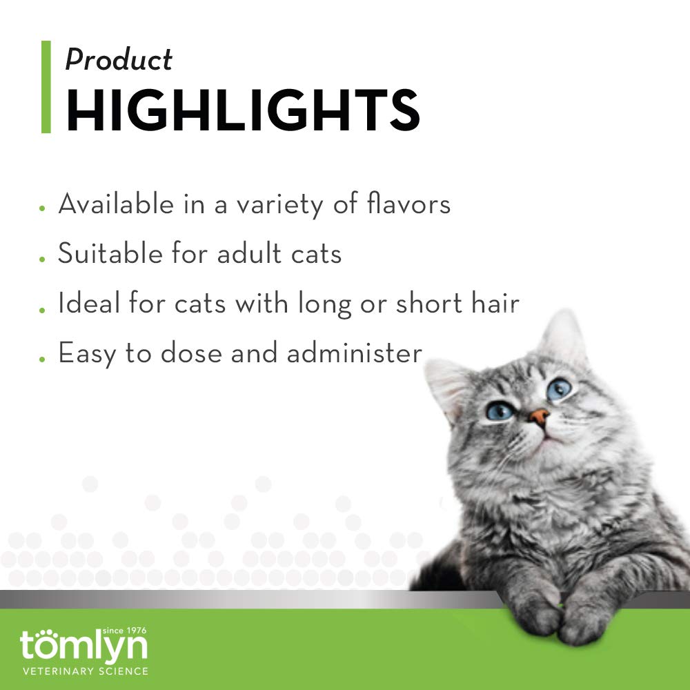 Tomlyn Laxatone Catnip-Flavored Hairball Remedy Gel for Cats, 4.25oz