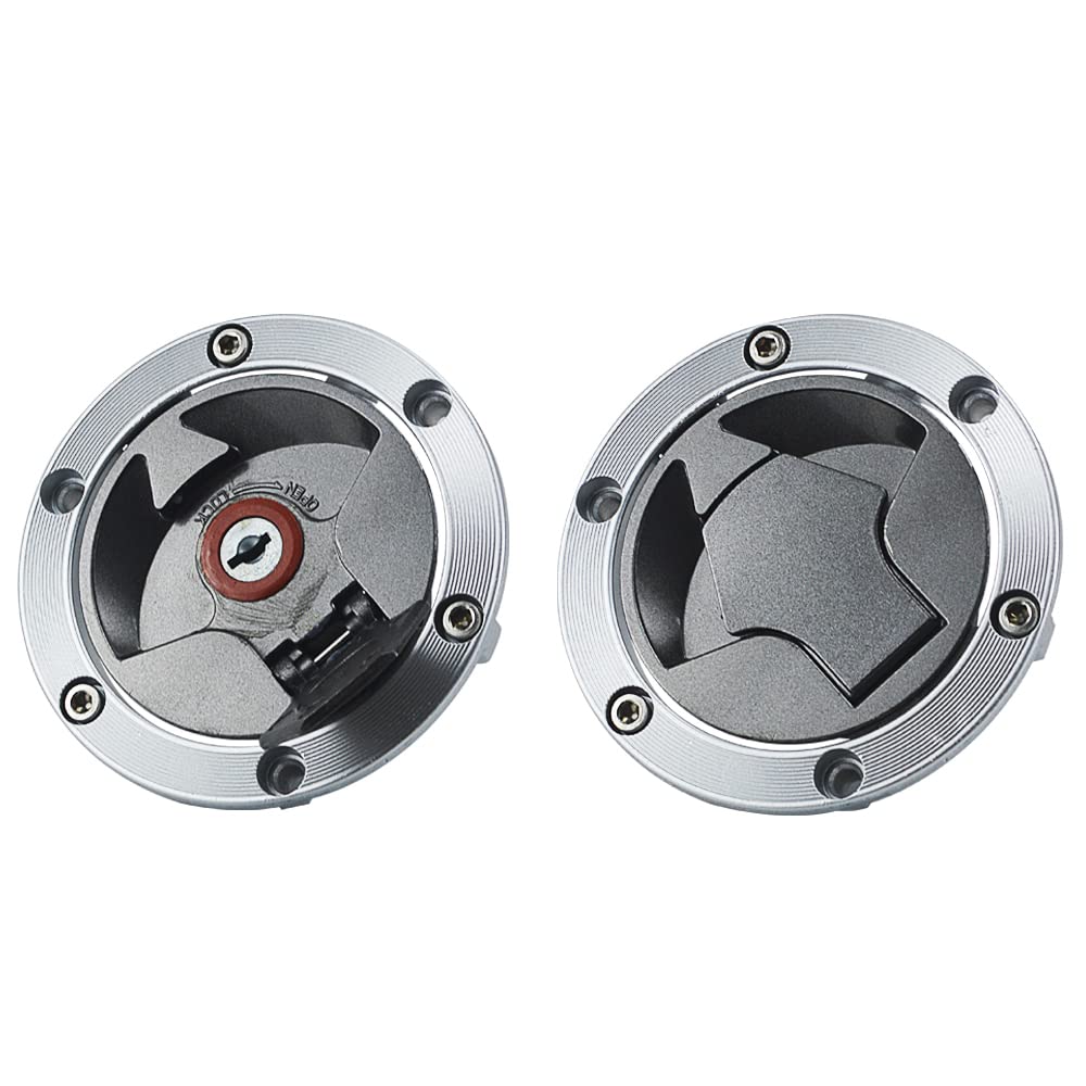 Ignition Switch Gas Cap seat Lock and Key fits for Kawasaki EX250 Ninja 250 2008-2014,EX300 Ninja 300 2013-2017,ER250 300 Z250 Z300 2013-2016,Z250SL