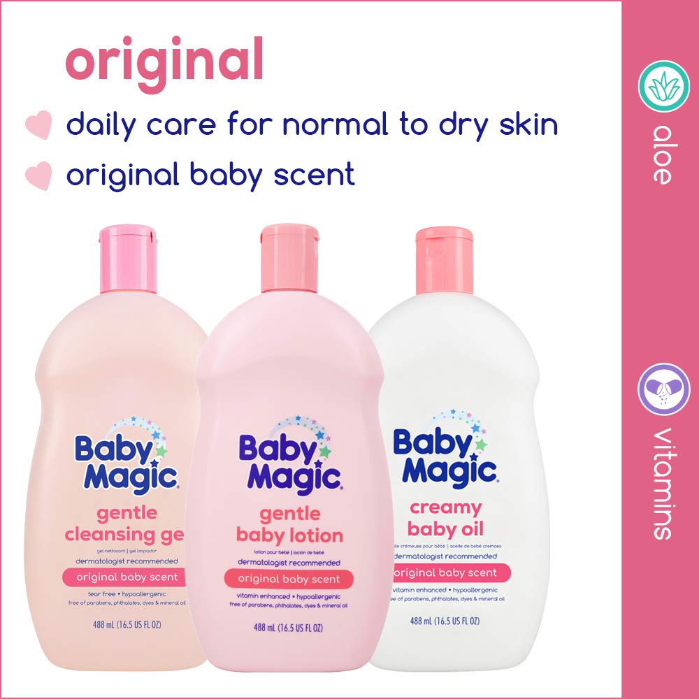 Gentle Baby Lotion Original Baby Scent 16.5 oz- 488ml