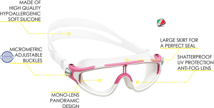Baloo, White/Pink