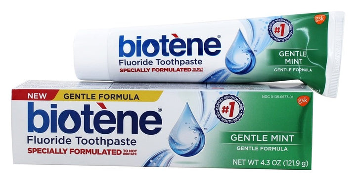 Gentle Formula Fluoride Toothpaste; Gentle Mint; 4.3 Oz
