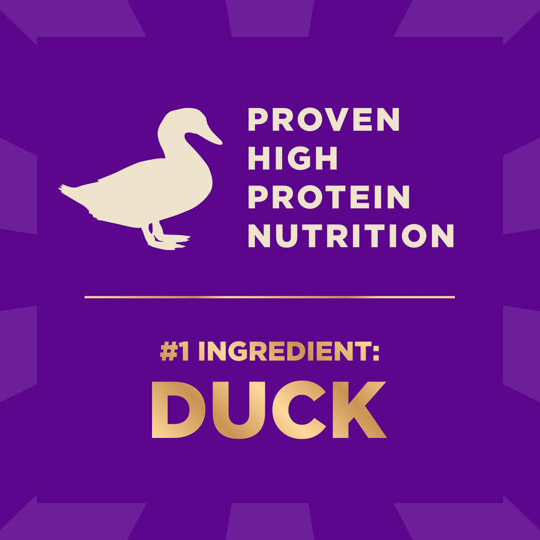 CORE+ (Formerly RawRev) Dry Dog Food with Freeze Dried Pieces, Grain Free, High Protein, Natural, Wild Game Duck, Lamb, Wild Boar, & Rabbit Recipe, (18-Pound Bag)