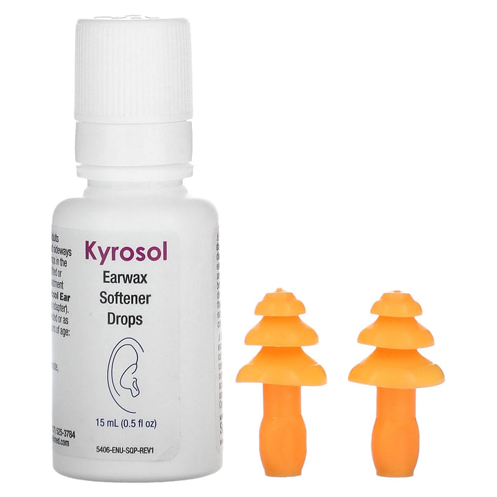 Kyrosol Ear Wax Removal Drops by Squip Products - 20 Ct Refill
