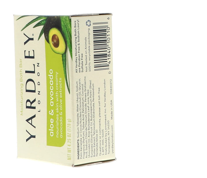 Aloe Avocado Bath Bar 4oz 2 Pack