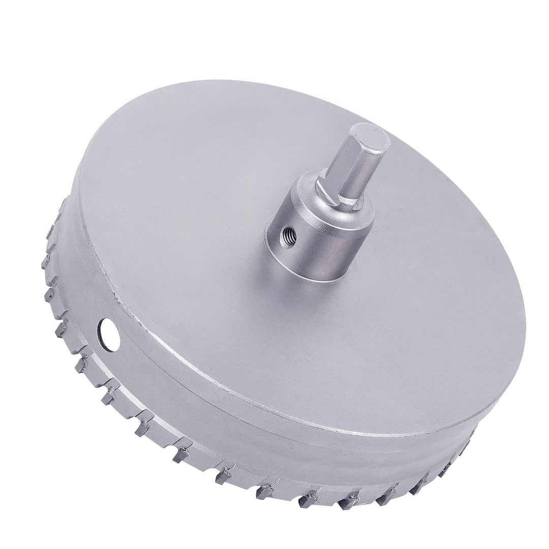 185mm / 7-1/4 inch Metal Steel Hole Saw Drill Bit, Metal Hole Cutter for Thick Metal,Stainless Steel,Iron and Wood (185mm / 7-1/4 inch)