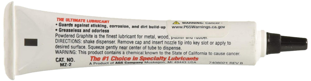 AGS MZ-2 Extra Fine Graphite Dry Lubricant 6g.