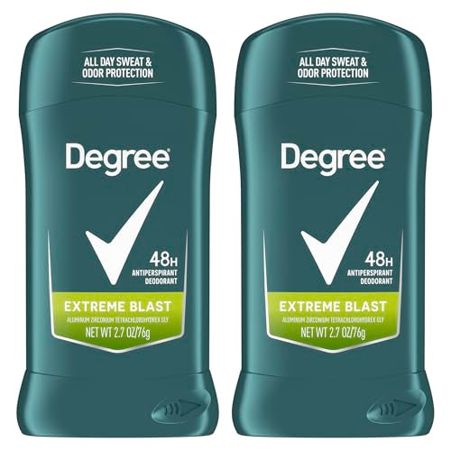 Men Original Protection Antiperspirant Deodorant Extreme Blast Twin Pack 48-Hour Sweat and Odor Protection Antiperspirant For Men 2.7 oz
