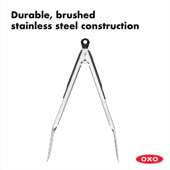 Good Grips 12-Inch Stainless-Steel Locking Tongs