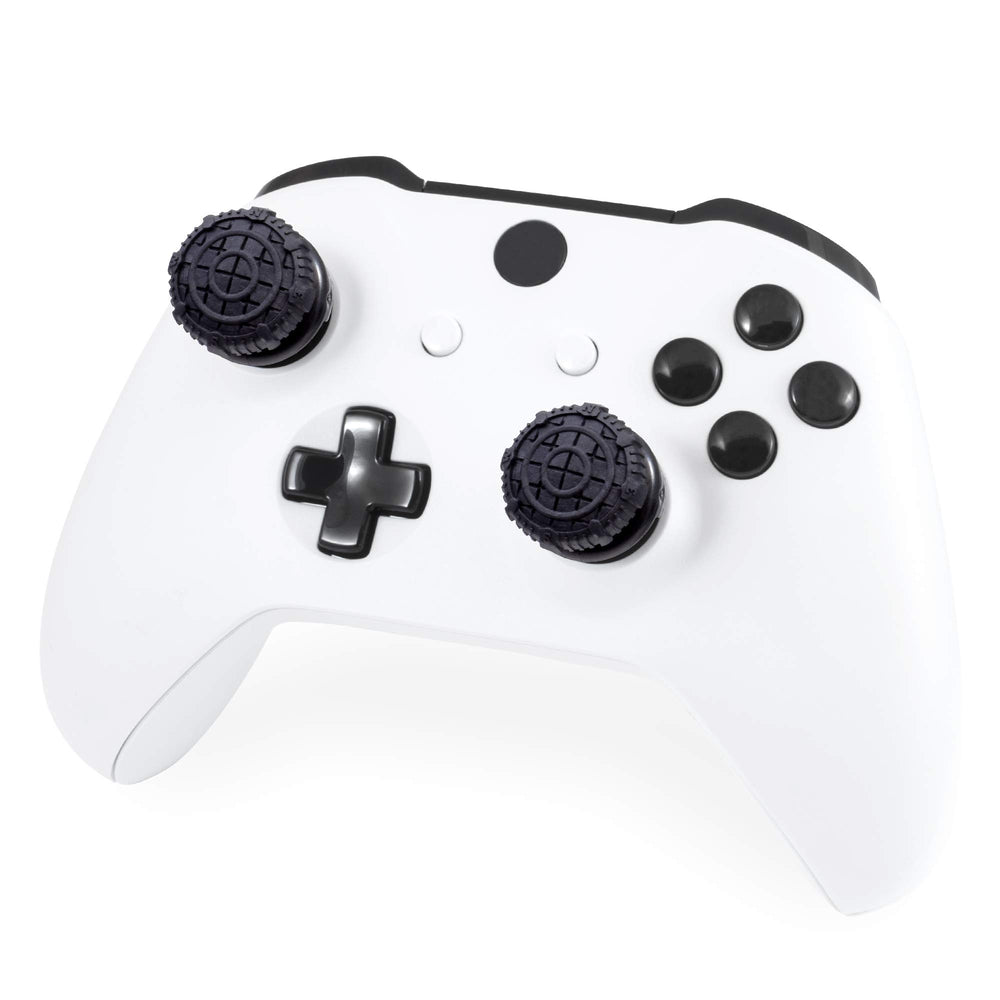 FPS Freek Battle Royale Nightfall Performance Thumbsticks for Xbox One and Xbox Series X | Performance Thumbsticks | 2 High-Rise Convex | Black
