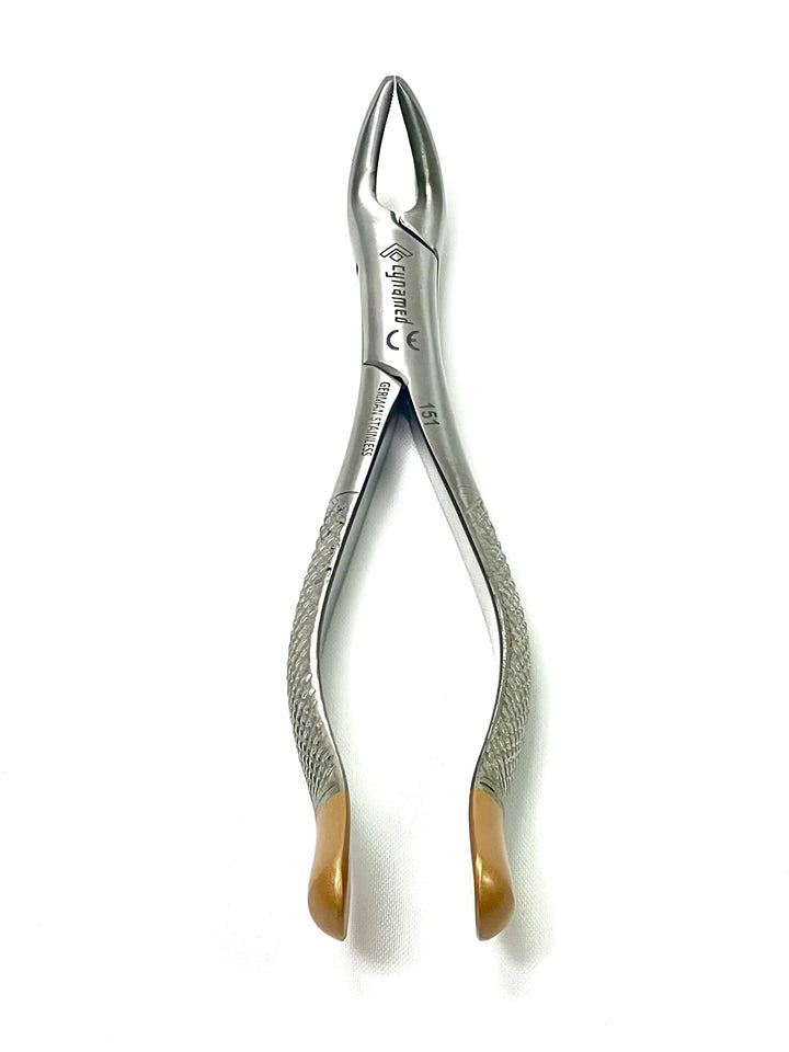 German Dental Extracting Forceps #151-Lower Bicuspid, Lower Incisor, Lower Root, Universal Extraction Forceps Dental Instruments -