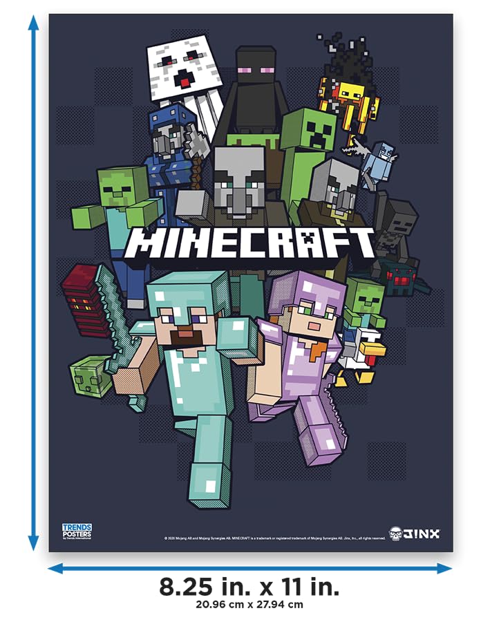 Minecraft Poster Book