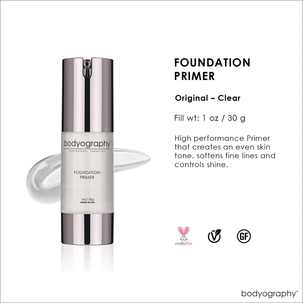 Foundation Primer, Clear, 0.4 Ounce