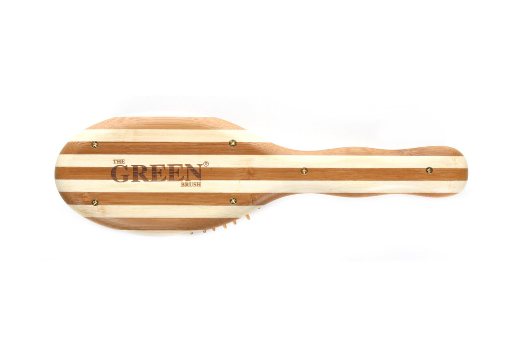 HAIR DOC Large Oval Wood Bristle Brush, 1 EA