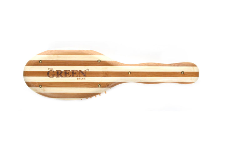 HAIR DOC Large Oval Wood Bristle Brush, 1 EA