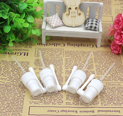 4PCS 10ML 0.34oz Brown Glass Empty Quality Standard 360 Degree Rotation Spray Bottles Atomizer Nasal Sprayer Container For Saline Water Medical Cleaning Wash​​ Dispensing​ Perfum