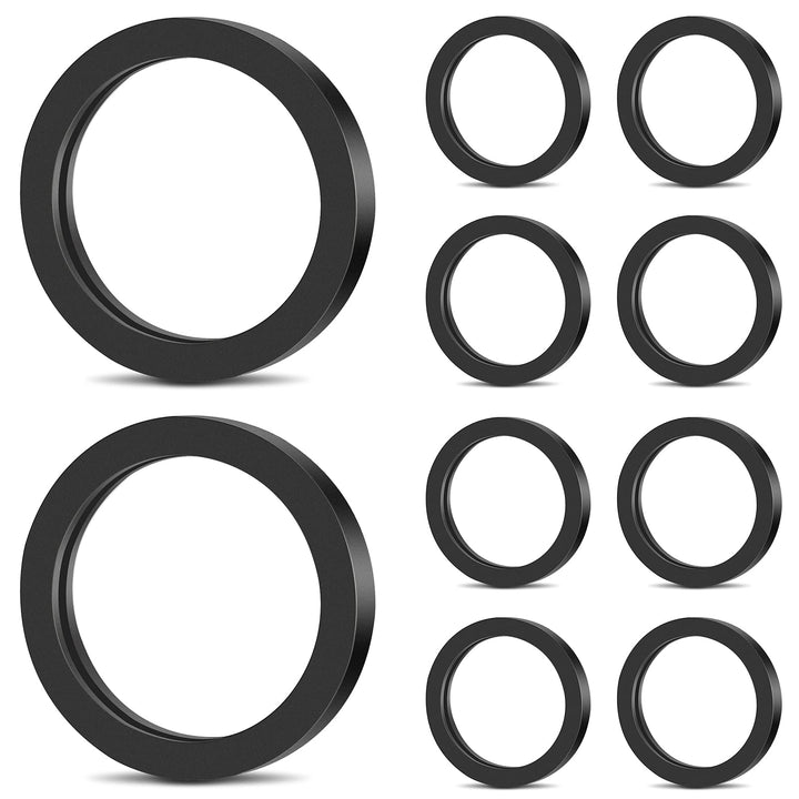 10 Pieces Replacement Gas Gaskets Gas Can Spout Gaskets Fuel Washer Seals Rubber Fuel Can Spout Seals Compatible with Most Gas Can Spout