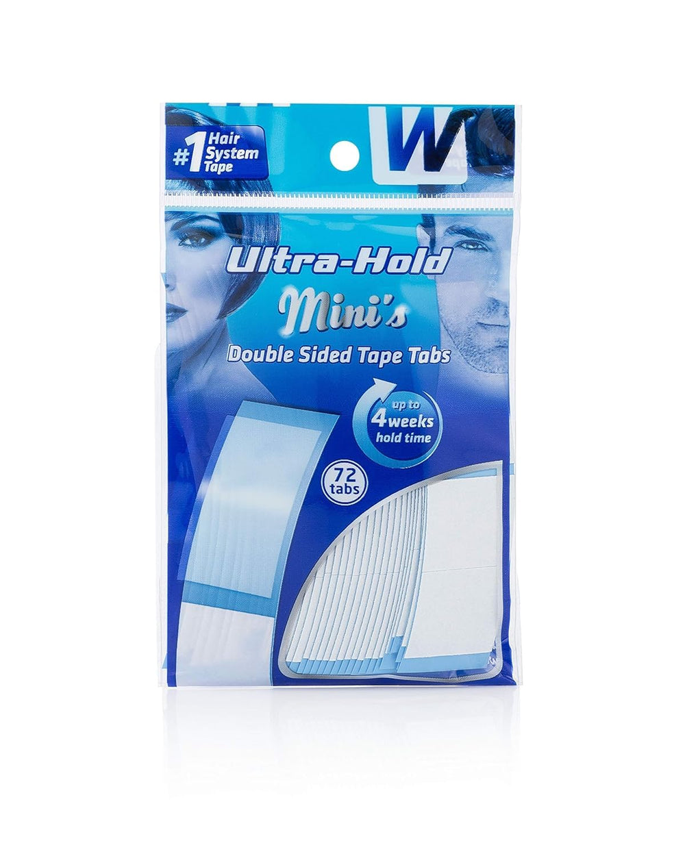 Ultra Hold Mini Tab, Double Sided Tape WKR-UHT-M-2PK Custom 72 Count (Pack of 2)