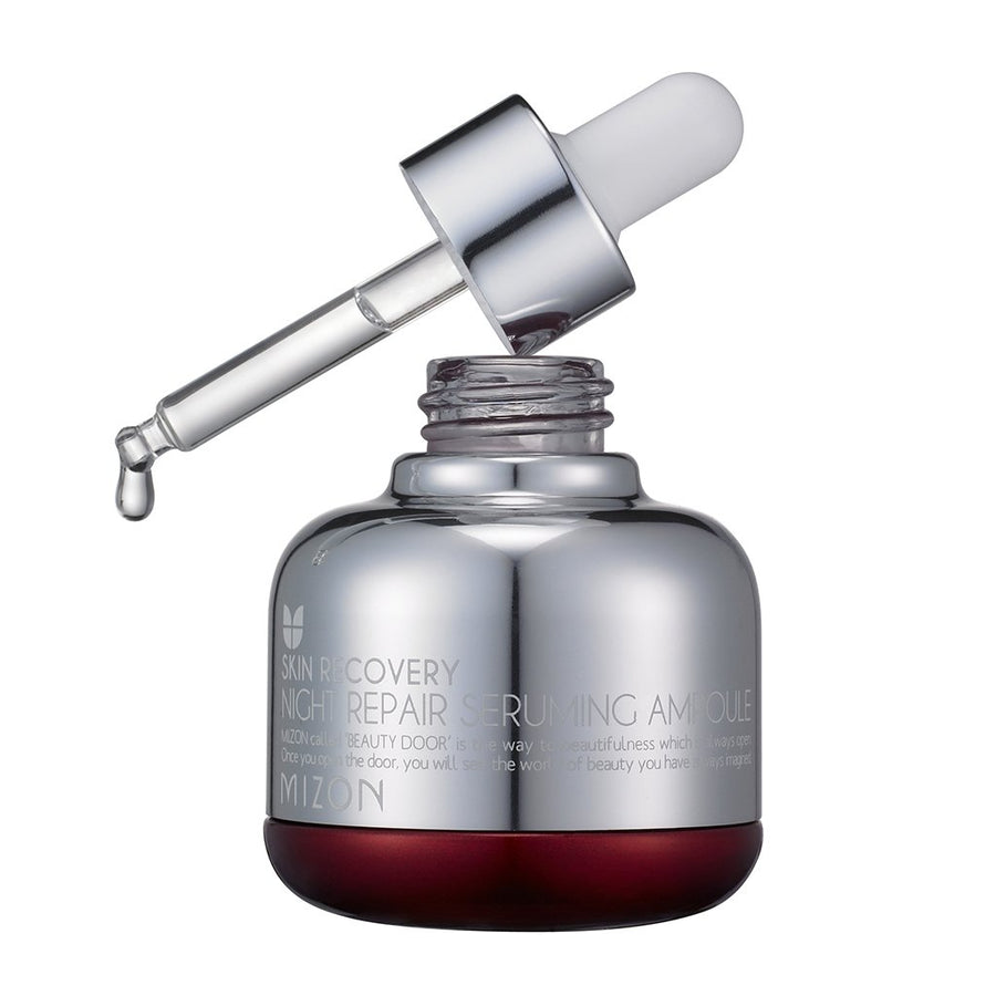 Skin Recovery Night Repair Seruming Ampoule, Antioxidant, Anti-aging, Rejuvenate Skin, Korean Skincare (30 ml 1.01 FL oz)