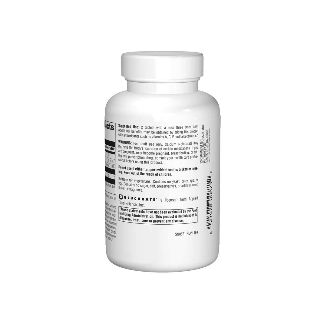 - Calcium D-Glucarate, 500 mg
