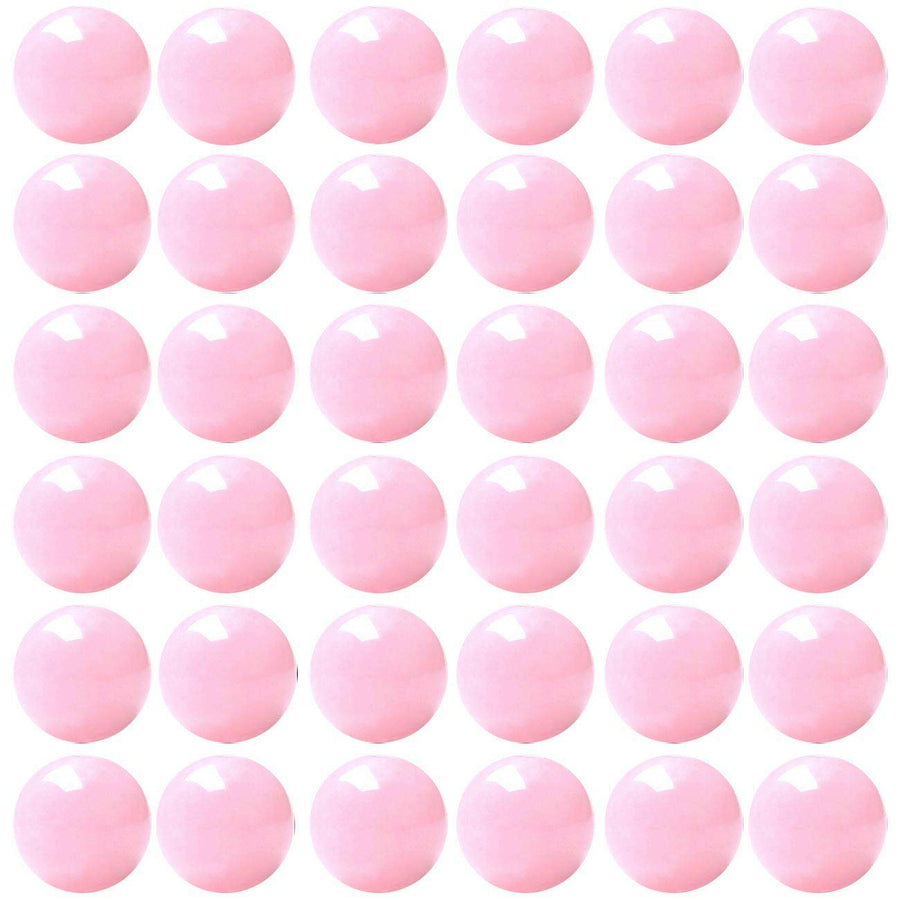 Natural Stone Beads 100pcs 8mm Rose Quartz Round Genuine Real Stone Beading Loose Gemstone Hole Size 1mm DIY Charm Smooth Beads for Bracelet Necklace Earrings Jewelry Making (Pink Rose Quartz, 8mm)