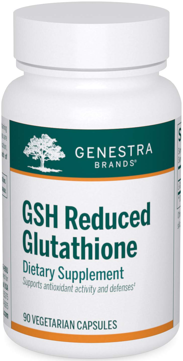 GSH Reduced Glutathione | Antioxidant Defense Supplement | 90 Capsules
