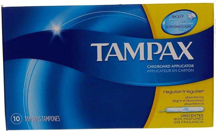 Tampons Regular Absorbency - 10 ct, Pack of 2