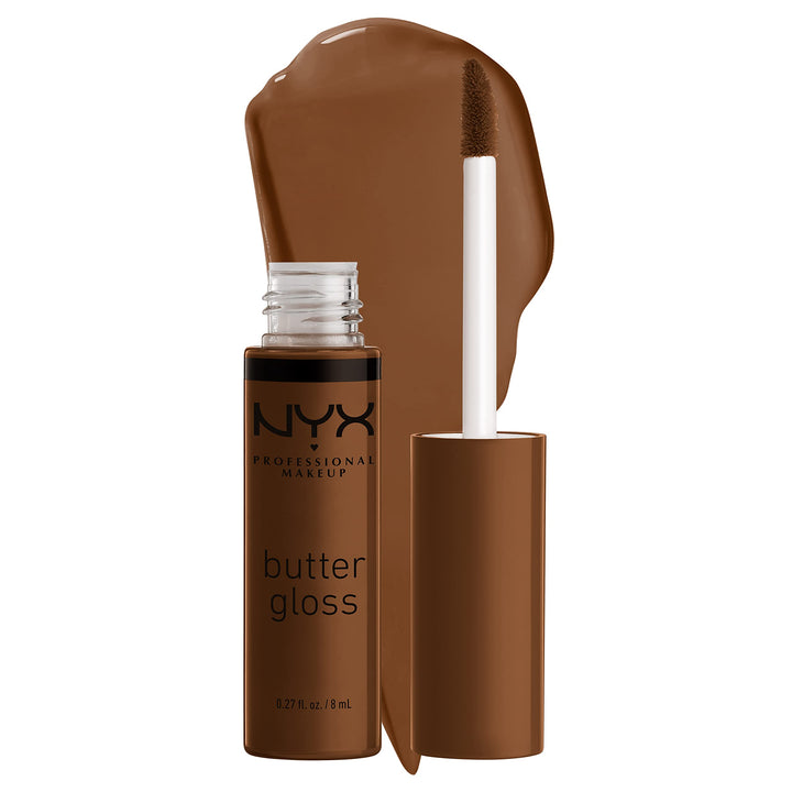 Butter Gloss Brown Sugar, Non-Sticky Lip Gloss - Caramelt (Medium Brown)