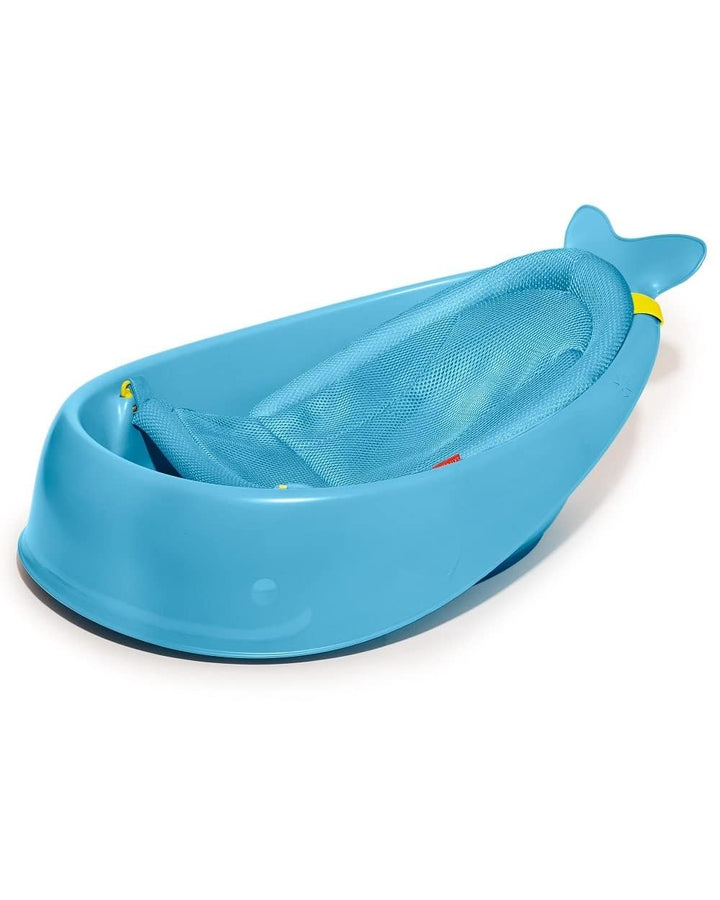 Baby Bath Tub, 3-Stage Smart Sling Tub, Moby, Blue