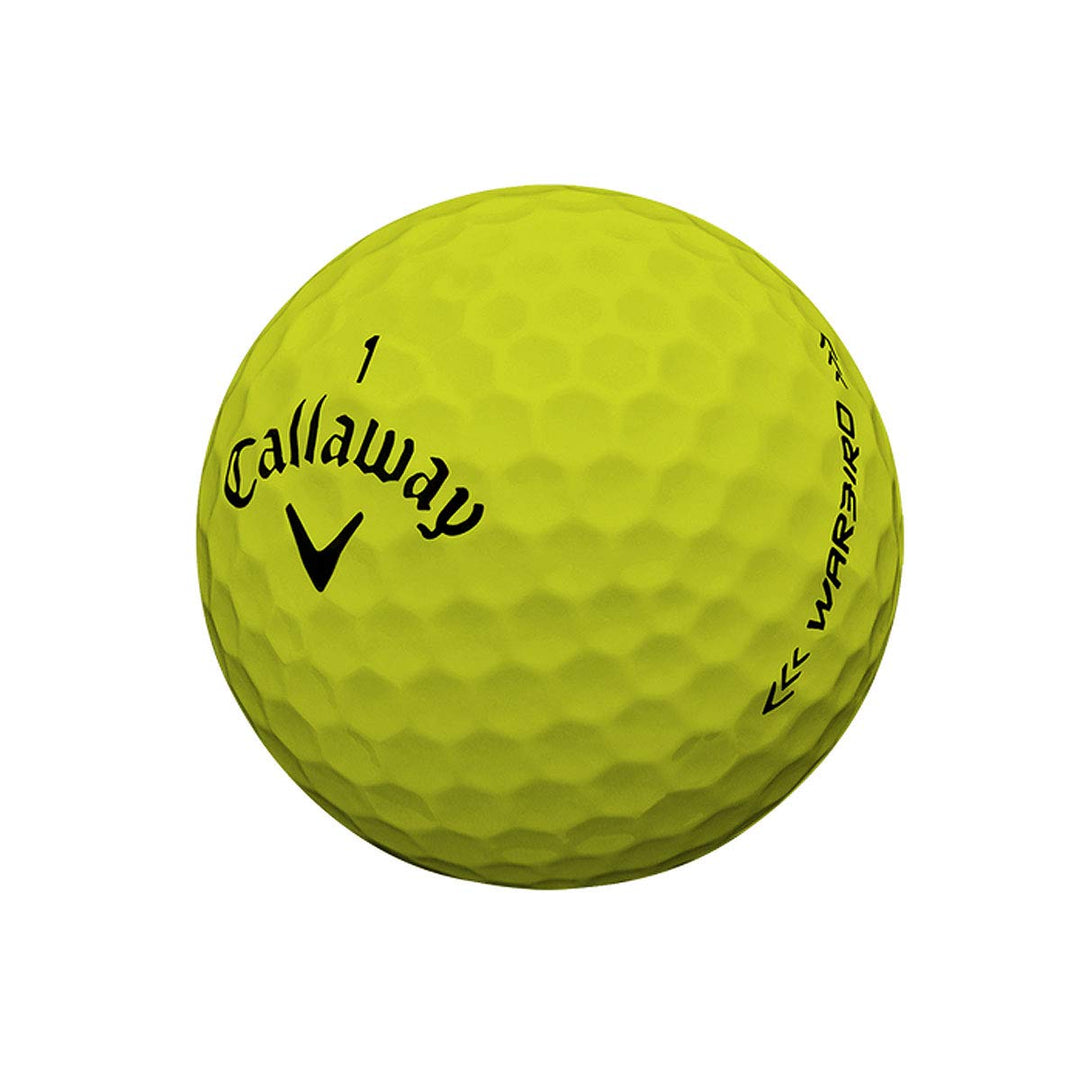 Warbird Golf Ball, Prior Generation, (One Dozen), Yellow, Prior Generation