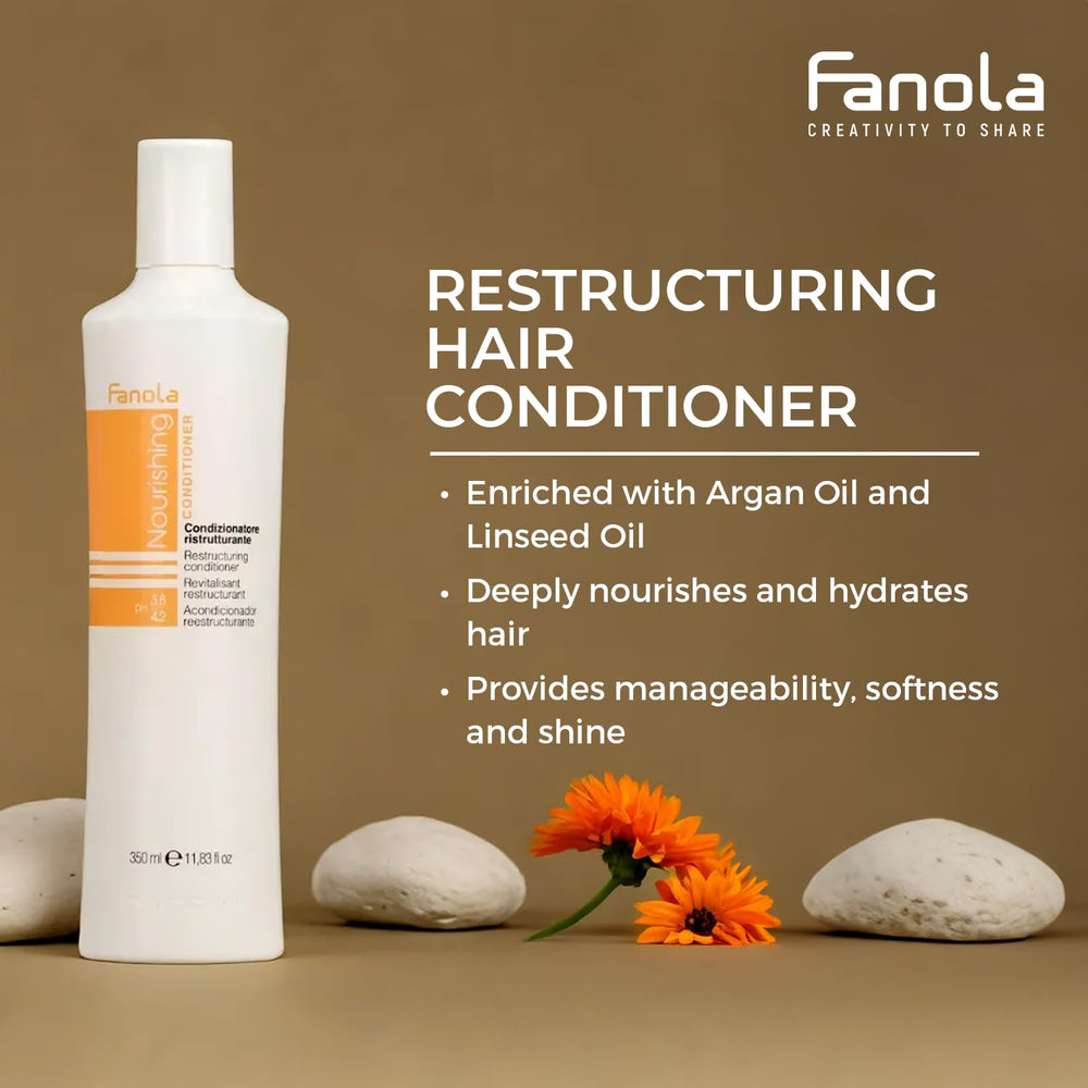 Nutri Care Restructuring Conditioner 11.8 oz - Deep Protein Conditioner for Dry, Damaged, or Chemically Treated Hair - Hydrating & Moisturizing Conditioning Formula for Soft and Silky Hair