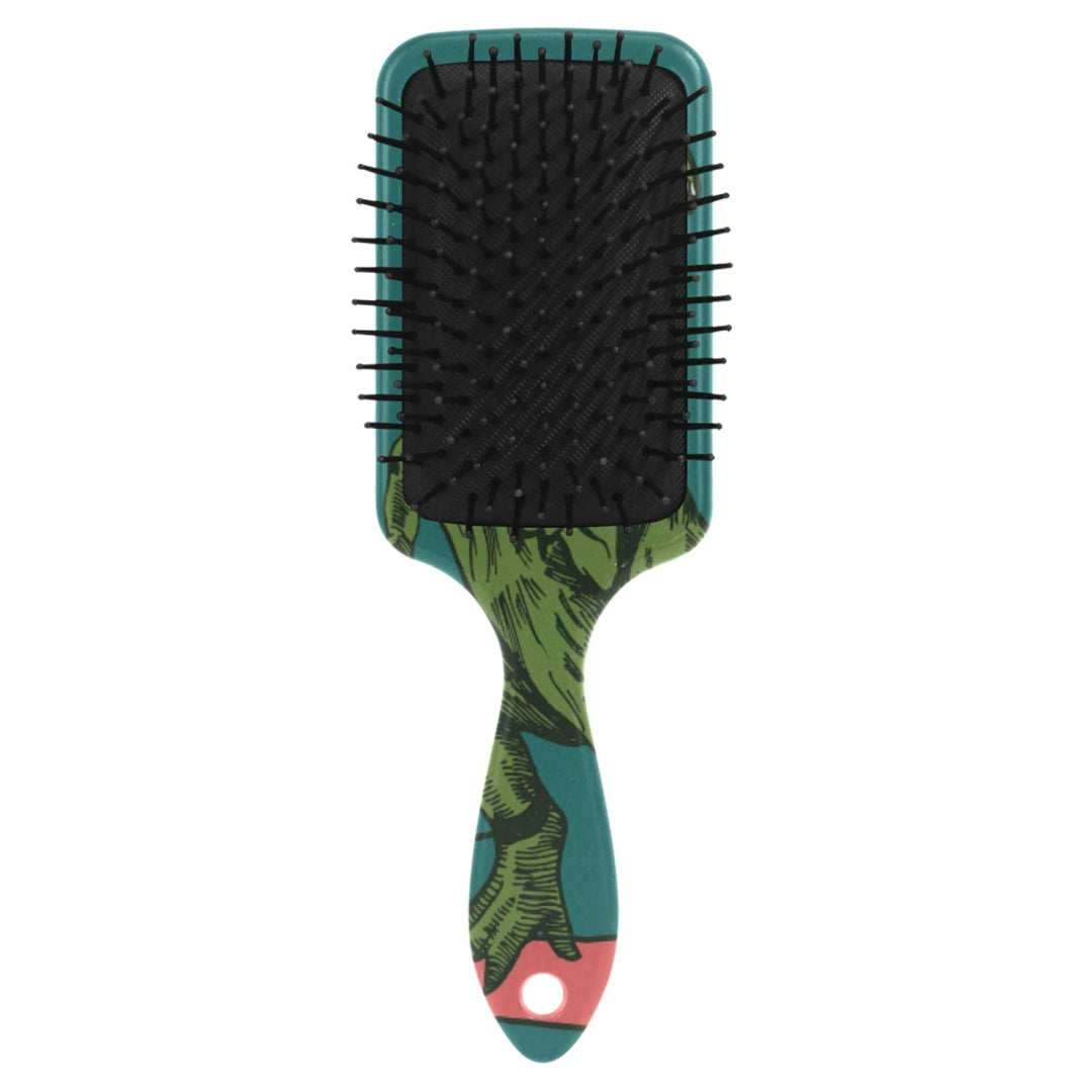 Dinosaur Hair Brush, Wet Dry Hair Brush Plastic Detangler Hair Brush for Kids Christmas Gift Women Men